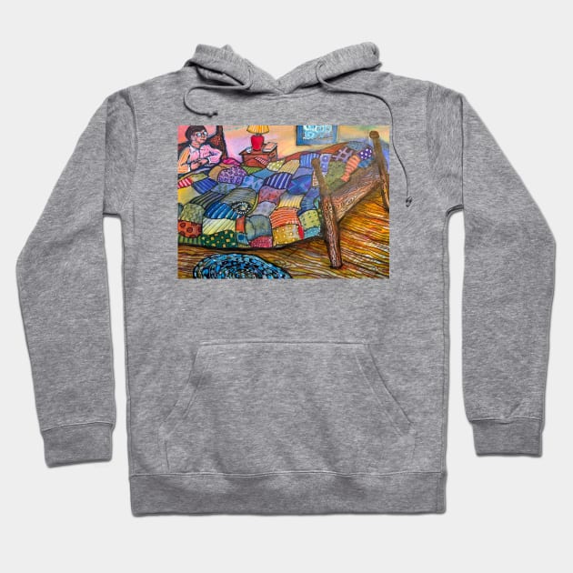 Story time Hoodie by Andrew Carter